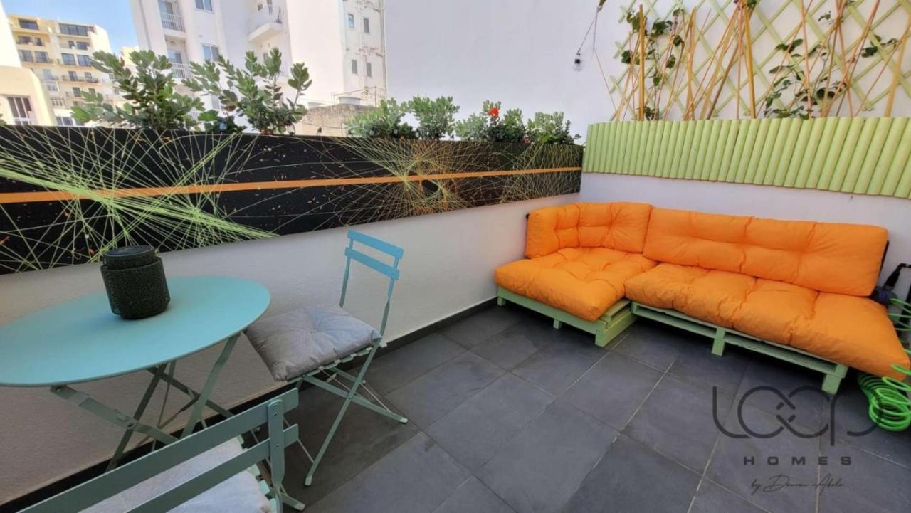 Modern - 50 M From Sea - Free Wi-Fi - Super Cool - Terrace - Fully Air-Conditioned San Pawl il-Baħar Extérieur photo