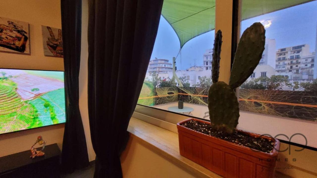 Modern - 50 M From Sea - Free Wi-Fi - Super Cool - Terrace - Fully Air-Conditioned San Pawl il-Baħar Extérieur photo